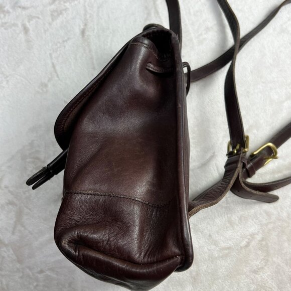Vintage Coach Mini Backpack Daypack 9960 Brown Leather G8I-9960 Bag Purse - Picture 9 of 14